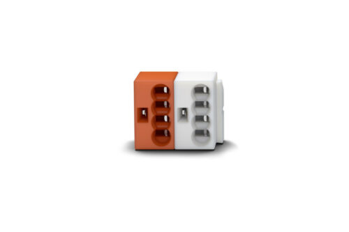 24v Verbindungsklemme Orange/ Weiß