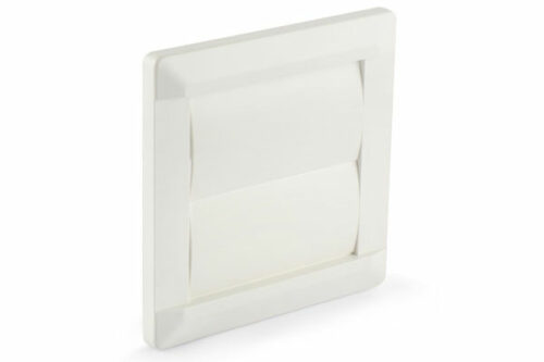 Leaf Verschlussklappe 140 x 140 mm, weiß