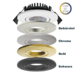 LED-Swing Spot 24V, 5W, 2200K/5700K, CRI90