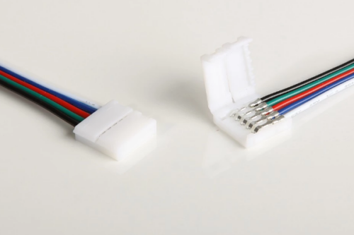 LED Stripe 15cm- Anschlusskabel, 10Stk., 5-polig, 12mm