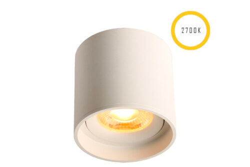 LED Ceiling Spot 24V, 8W, 2700K, CRI90