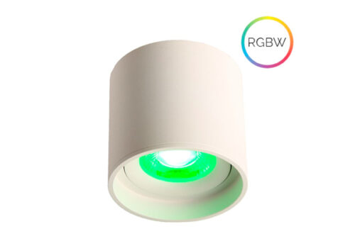 LED Ceiling Spot 24V, 8W, RGBW/2700K, CRI90
