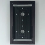 Montagekit auf D202 Doorbird-UP-Box für Loxone Intercom mit CodeTouch
