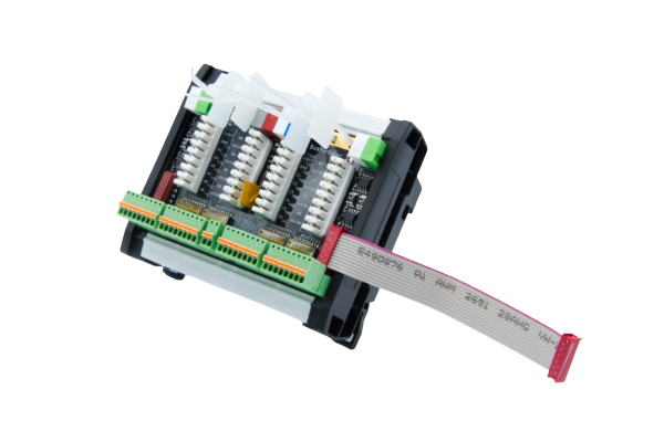 LOX-Connect CAT V3 Verteilerklemme 4-Kanal für Loxone / Tree / KNX / 1-Wire