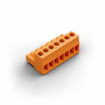 Schraub-Steckklemme orange 7pol.