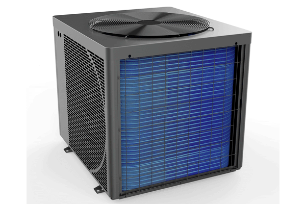 Smart iQ INVER Silence Full Inverter VERTIKAL Wärmepumpe H+C 13,2 kW, 230V 50Hz, Aluminium Gehäuse, Kältemittel R32