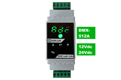 DMX-Aktor, 4xAnalog-Out, 0-10V