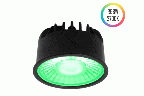 LED-Spot 24V, MR16, 5W, RGBW/2700K, CRI90