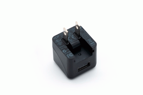USB Netzteil inkl. Kabel Schwarz