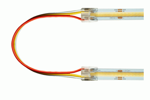 LED Verbinder, 3-polig, 10mm, LED-Kabel-LED, CCT, COB